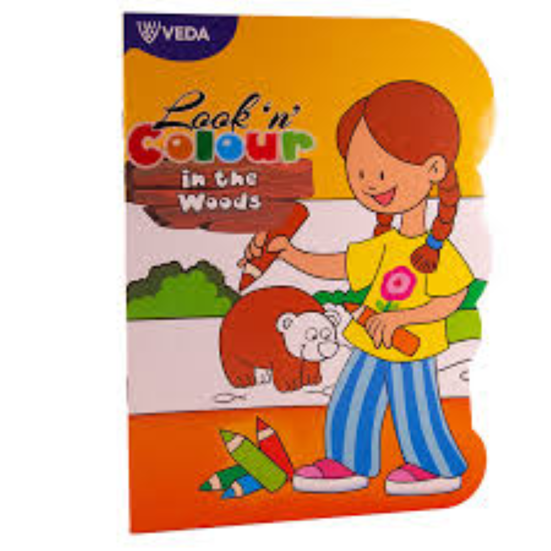 VEDA LOON N COLOUR BOOK IN THE WOODS 03CHB3001